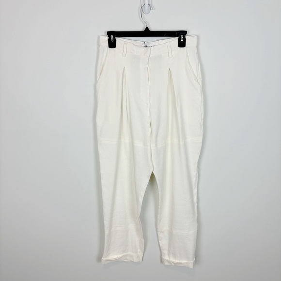 Just Bee Queen Kai Pant in Ivory Size M - Picture 2 of 13